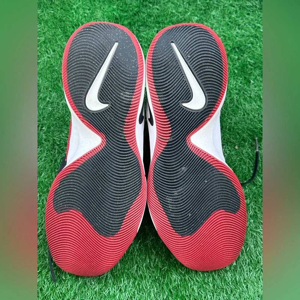 Nike Fly By Mid 2 Black Gym Red 2021 Men's Size 10 #CU3503-003‎